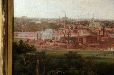 Uitzicht op Leeds door Thomas Burras
