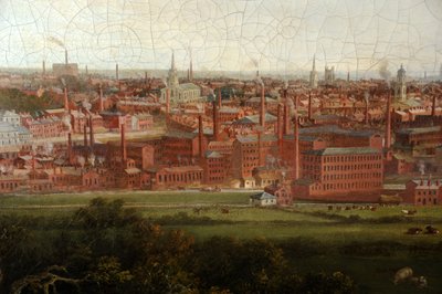 Uitzicht op Leeds door Thomas Burras