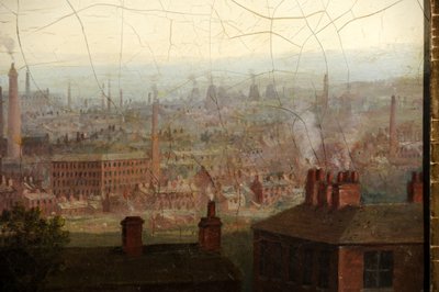 Uitzicht op Leeds door Thomas Burras