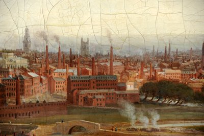 Uitzicht op Leeds door Thomas Burras