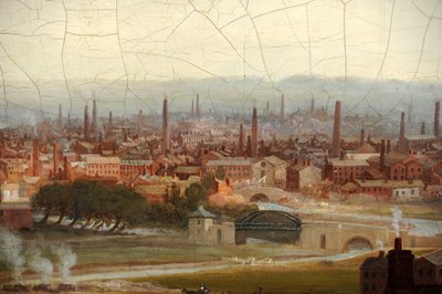 Uitzicht op Leeds door Thomas Burras