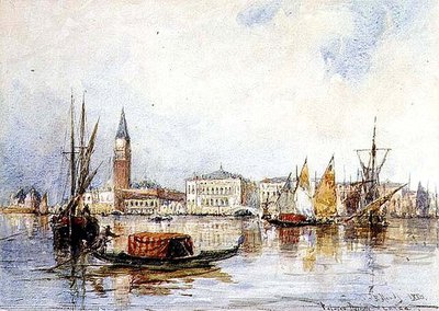 Venetië door Thomas Bush Hardy