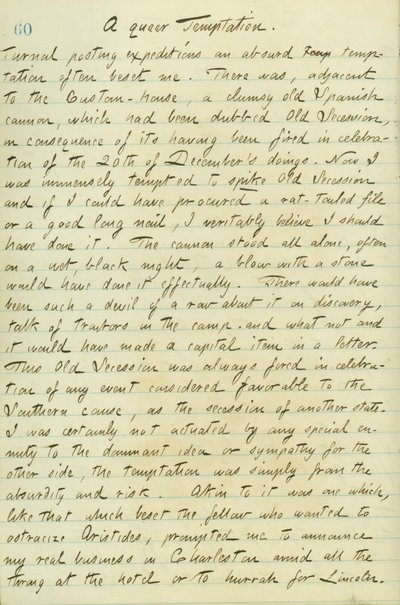 Thomas Butler Gunn Dagboeken- Volume 15, pagina 70, 12 januari 1861 door Thomas Butler Gunn