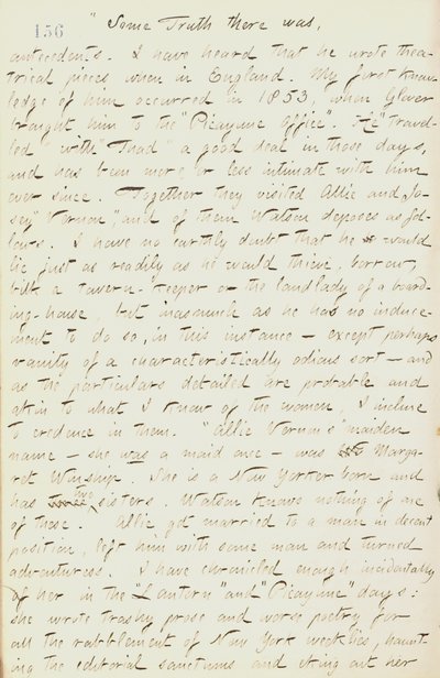 Dagboeken van Thomas Butler Gunn - Deel 18, pagina 172, 16 januari 1862 door Thomas Butler Gunn