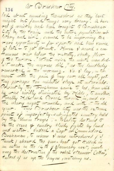 Dagboeken van Thomas Butler Gunn - Deel 21, pagina 148, 31 december 1862 door Thomas Butler Gunn