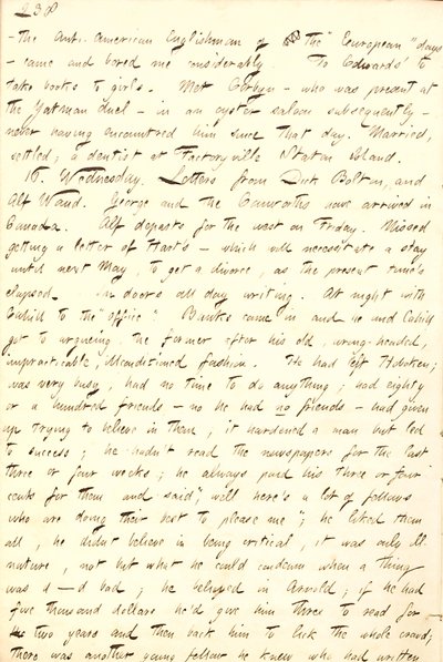 Thomas Butler Gunn Dagboeken- Volume 8, pagina 227, 15-16 september 1857 door Thomas Butler Gunn