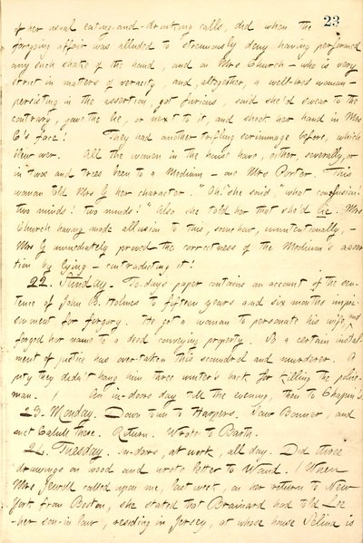 Thomas Butler Gunn Dagboeken- Volume 9, pagina 32, 21-24 november 1857 door Thomas Butler Gunn