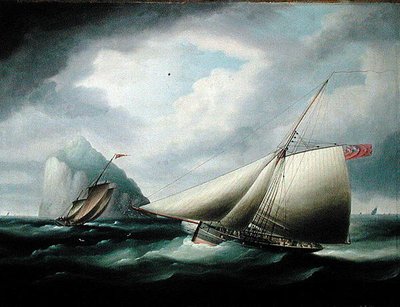 Bass Rock door Thomas Buttersworth