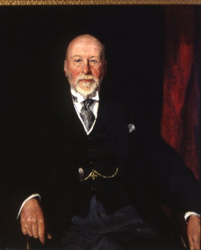 Portret van Sir William Nicholson, ca.1935-36 door Thomas Cantrell Dugdale