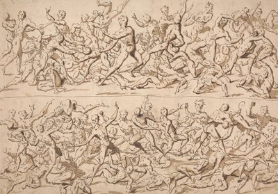Figurenstudies door Thomas Carwitham