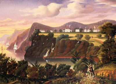 Uitzicht vanaf West Point door Thomas Chambers