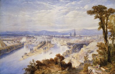 Rouen vanaf St. Catherine