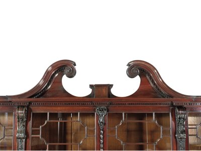 Een George III boekenkast door Thomas Chippendale