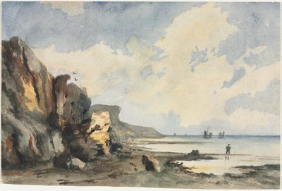 Kustzicht door Thomas Churchyard