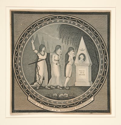 Heilig ter nagedachtenis van de illustere G. Washington door Thomas Clarke