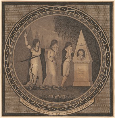 Heilig ter nagedachtenis van de illustere George Washington door Thomas Clarke