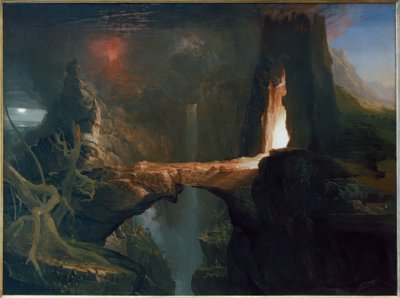 De elementen door Thomas Cole