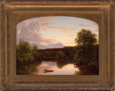North Mountain en Catskill Creek door Thomas Cole