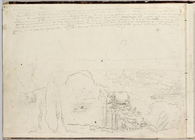 Panorama van Florence door Thomas Cole