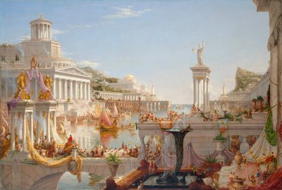 The Course of Empire. The Consummation of Empire, 1836 door Thomas Cole