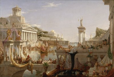 Het verloop van het rijk: De voltooiing van het rijk, ca. 1835-36 door Thomas Cole