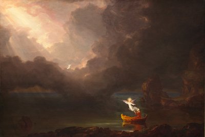 De Reis van het Leven: Ouderdom door Thomas Cole