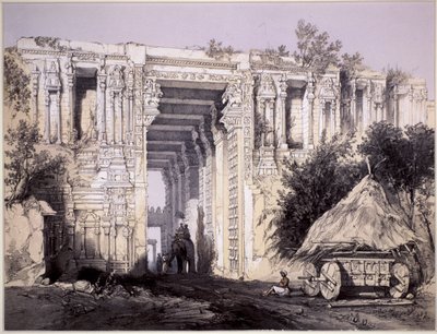 Poort bij Seringham door Thomas Colman Dibdin