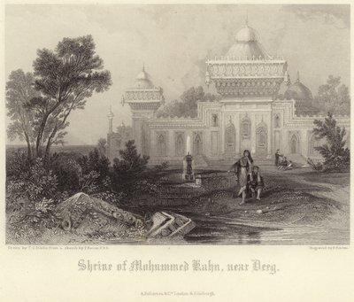 Heiligdom van Mohammed Kahn door Thomas Colman Dibdin