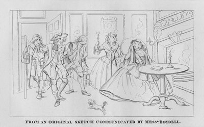 Een nachtscène, 1809, 1827 door Thomas Cook