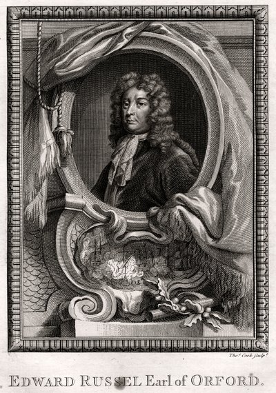 Edward Russel, Graaf van Orford, 1775 door Thomas Cook