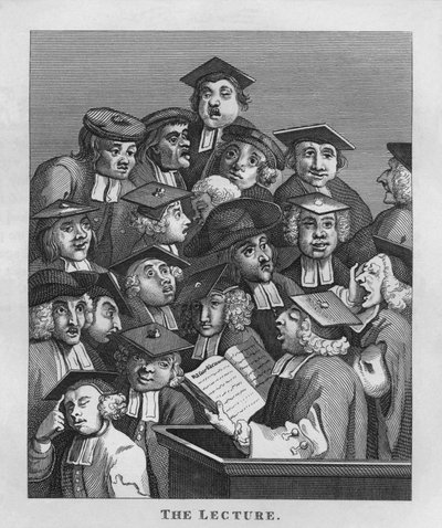 De lezing, 1808, 1827 door Thomas Cook