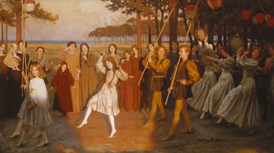Gouden jeugd door Thomas Cooper Gotch