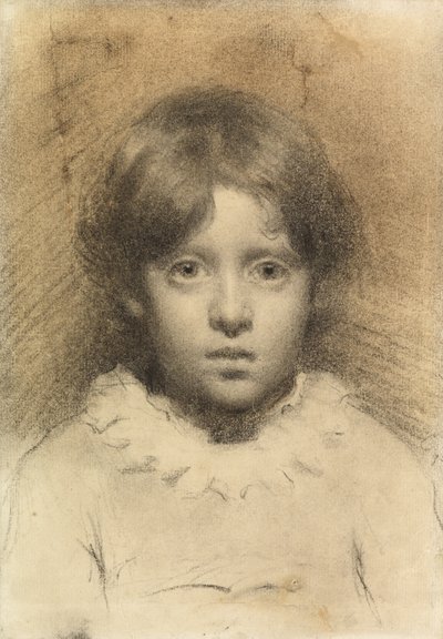 Studie van een Jonge Jongen door Thomas Cooper Gotch