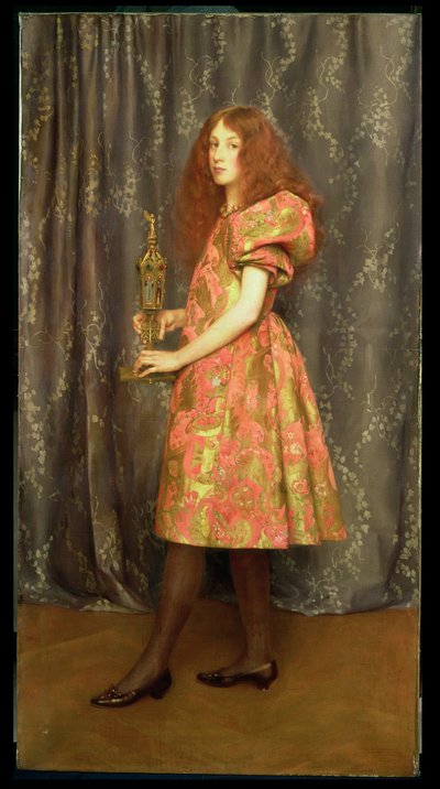 De Erfgenaam van Alle Eeuwen, ca. 1897 door Thomas Cooper Gotch