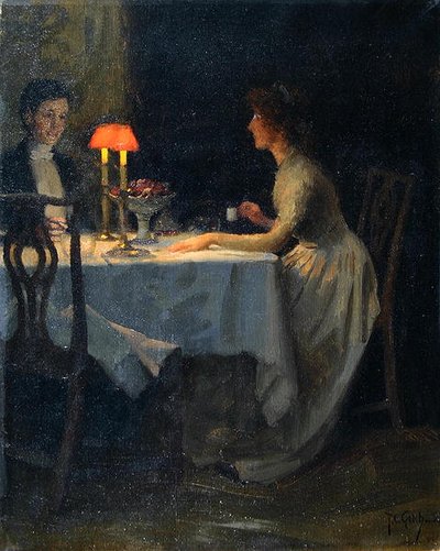"Tijd Was" door Thomas Cooper Gotch