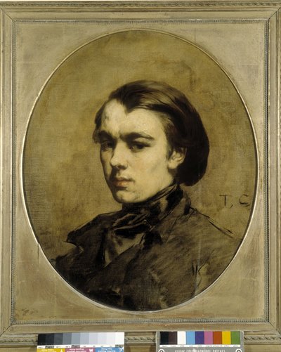 Portret van Henri Didier door Thomas Couture (1815-1879) door Thomas Couture