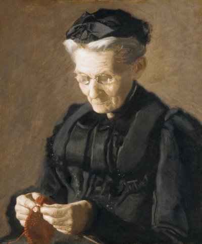 Mevrouw Mary Arthur door Thomas Cowperthwait Eakins