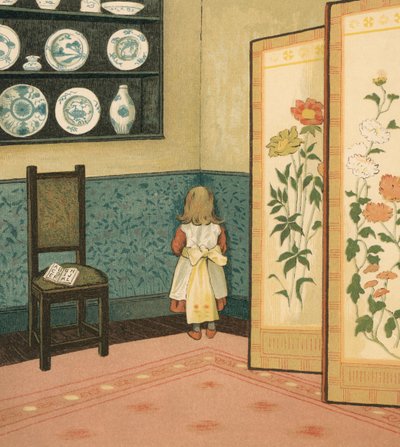 Huiselijk leven: Kind in de hoek van de domkop door Thomas Crane