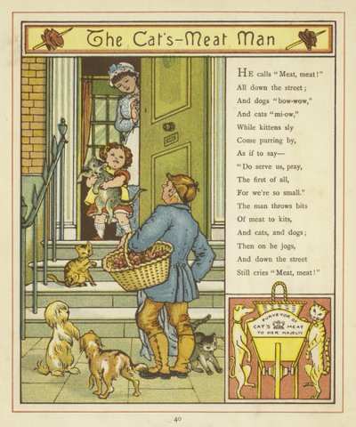 De Kattenvleesman door Thomas Crane