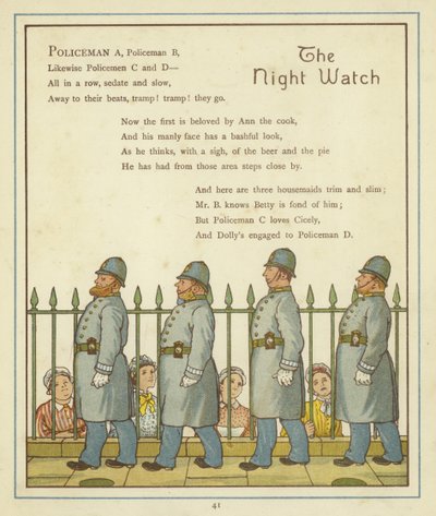 De Nachtwacht door Thomas Crane