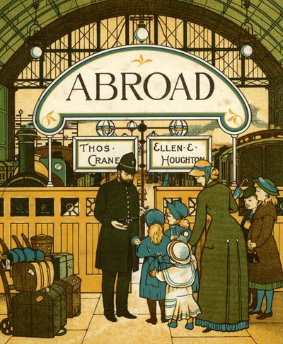 Victoriaanse vakanties - instappen in de trein door Thomas Crane