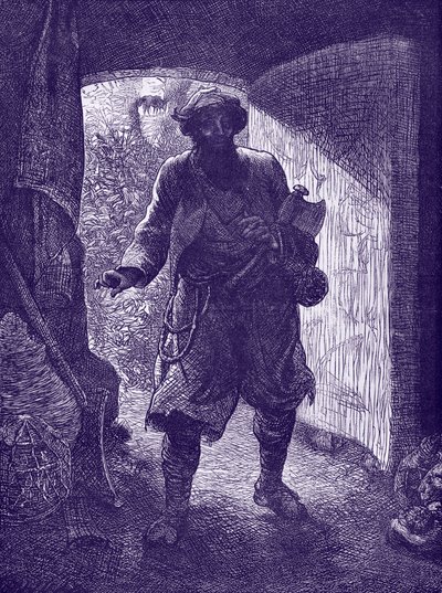 Ali Baba en de veertig rovers door Thomas Dalziel