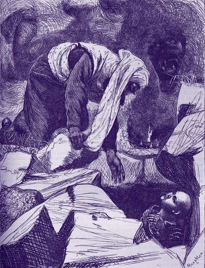 De Geschiedenis van Aladdin door Thomas Dalziel