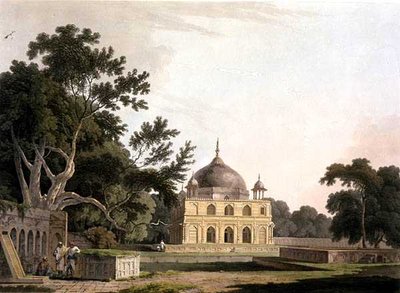 Mausoleum van Sultan Chusero, nabij Allahabad, uit 
