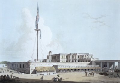 Het regeringshuis, Fort St. George, plaat 35 uit 