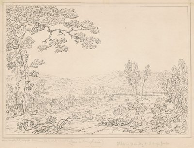 Landschap van Pennsylvania door Thomas Doughty
