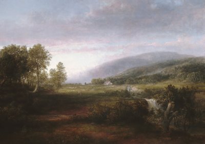 Landschap in de lente, ca. 1853-56 door Thomas Doughty