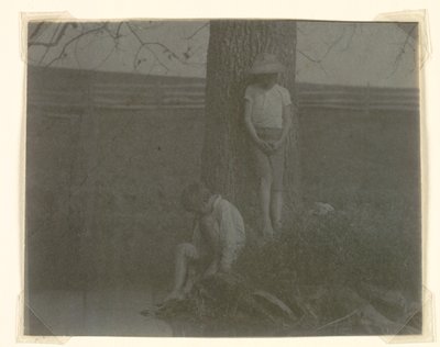 Crowell-kinderen in Avondale, 1885-1890 door Thomas Eakins