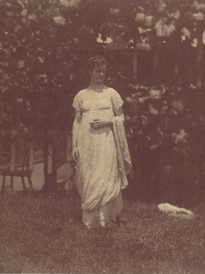 [Mevrouw Louis Kentin in Empire-jurk], 1880s door Thomas Eakins