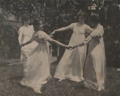 Susan Hannah Macdowell, Onbekend Meisje, Elizabeth Macdowell, en Mogelijk Mary Macdowell..., ca. 1 door Thomas Eakins